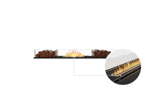 EcoSmart Flex Fireplace 68BN.BX2 Bench Black