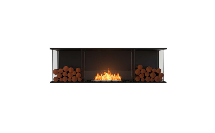 EcoSmart Flex Fireplace 68BY.BX2 Bay Black