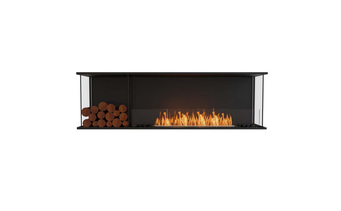 EcoSmart Flex Fireplace 68BY.BXL Bay Black