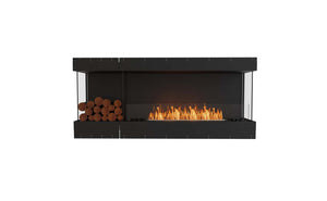 EcoSmart Flex Fireplace 68BY.BXL Bay Black