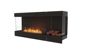 EcoSmart Flex Fireplace 68BY.BXR Bay Black