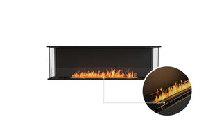 EcoSmart Flex Fireplace 68BY Bay Black