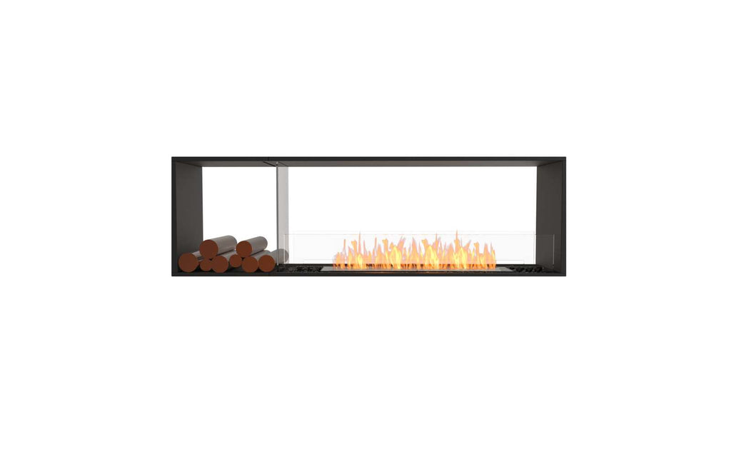 EcoSmart Flex Fireplace 68DB.BX1 Double Sided Black