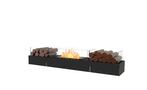 EcoSmart Flex Fireplace 68BN.BX2 Bench Black