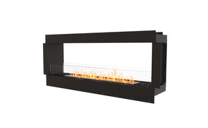 EcoSmart Flex Fireplace 68DB Double Sided Black