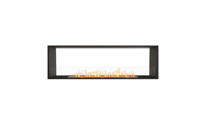 EcoSmart Flex Fireplace 68DB Double Sided Black