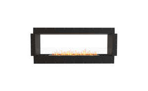 EcoSmart Flex Fireplace 68DB Double Sided Black