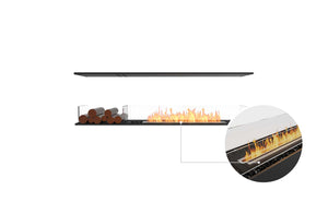 EcoSmart Flex Fireplace 68IL.BX1 Island Black