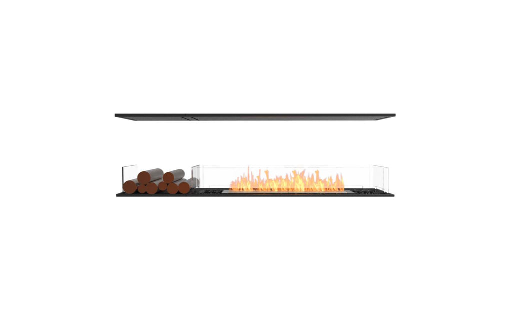 EcoSmart Flex Fireplace 68IL.BX1 Island Black