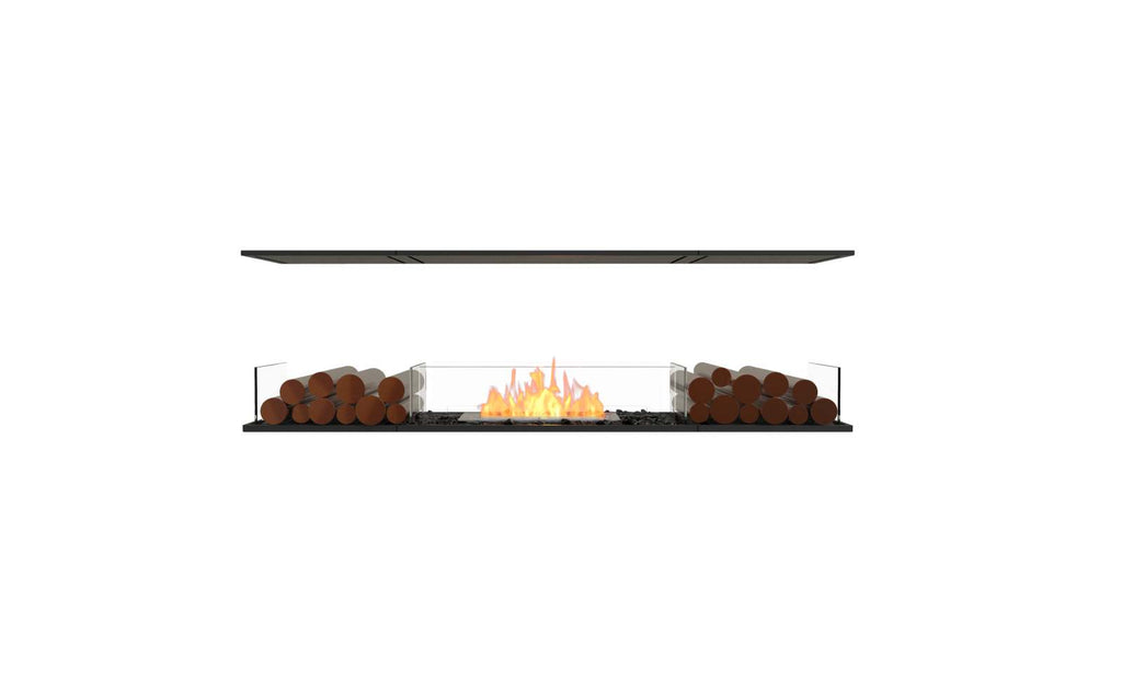 EcoSmart Flex Fireplace 68IL.BX2 Island Black