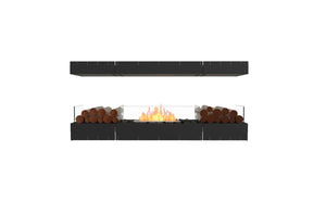 EcoSmart Flex Fireplace 68IL.BX2 Island Black