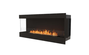 EcoSmart Flex Fireplace 68LC Left Corner Black