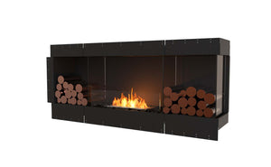 EcoSmart Flex Fireplace 68RC.BX2 Right Corner Black