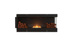 EcoSmart Flex Fireplace 68RC.BX2 Right Corner Black