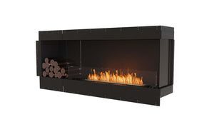 EcoSmart Flex Fireplace 68RC.BXL Right Corner Black