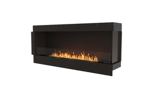 EcoSmart Flex Fireplace 68RC Right Corner Black