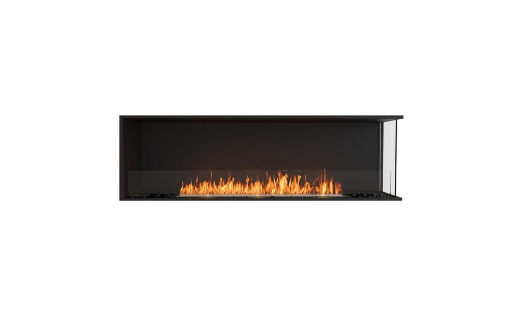 EcoSmart Flex Fireplace 68RC Right Corner Black