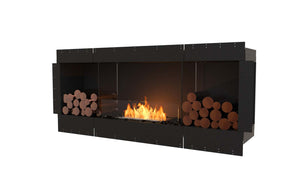 EcoSmart Flex Fireplace 68SS.BX2 Single Sided Black