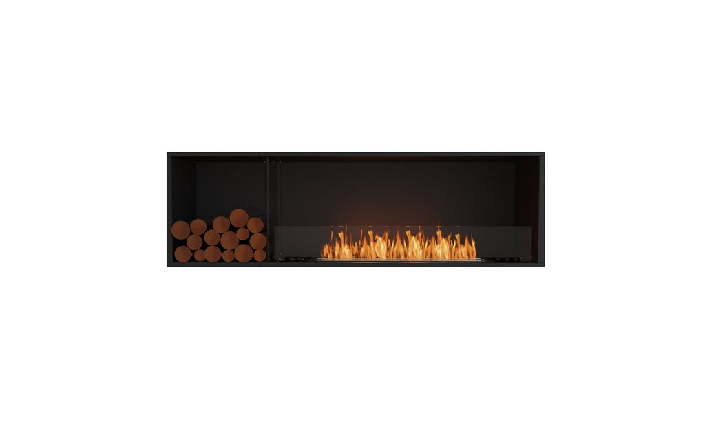 EcoSmart Flex Fireplace 68SS.BXL Single Sided Black