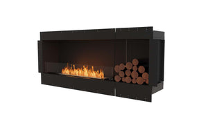 EcoSmart Flex Fireplace 68SS.BXR Single Sided Black