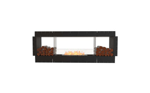 EcoSmart Flex Fireplace 78DB.BX2 Double Sided Black