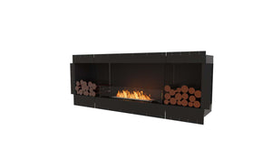 EcoSmart Flex Fireplace 78SS.BX2 Single Sided Black