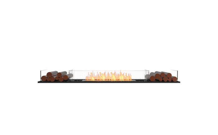 EcoSmart Flex Fireplace 86BN.BX2 Bench Black