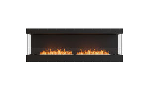 EcoSmart Flex Fireplace 86BY Bay Black