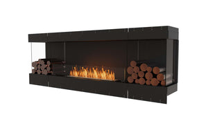 EcoSmart Flex Fireplace 86BY.BX2 Bay Black