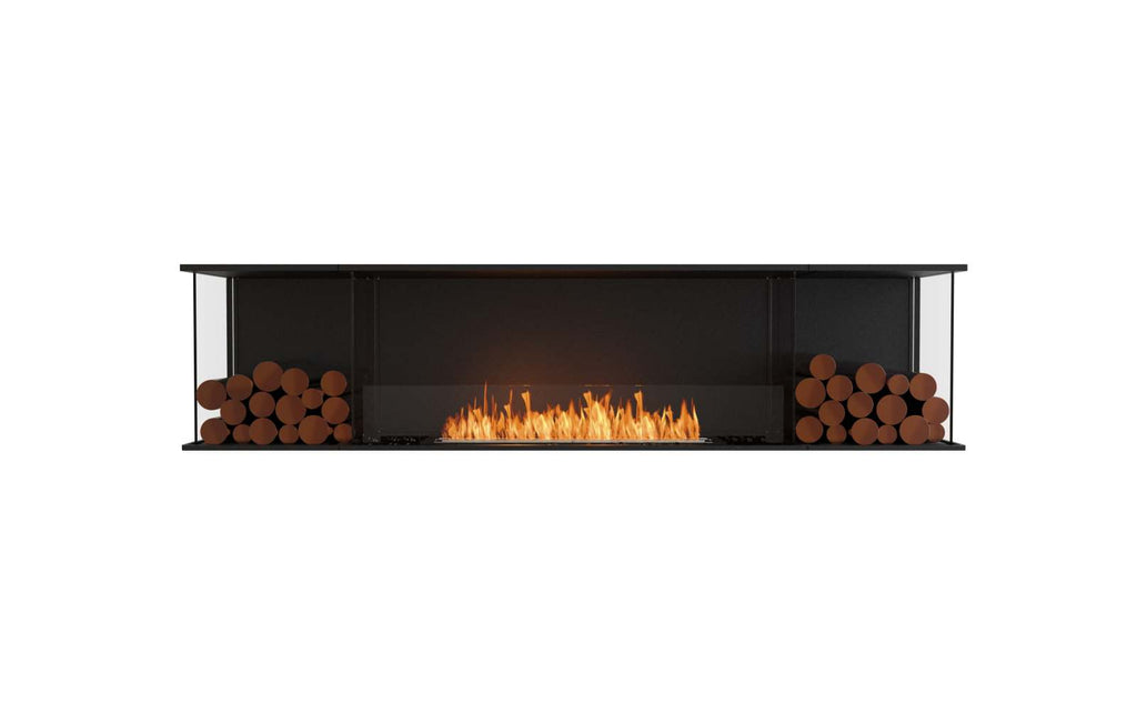 EcoSmart Flex Fireplace 86BY.BX2 Bay Black