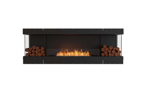 EcoSmart Flex Fireplace 86BY.BX2 Bay Black