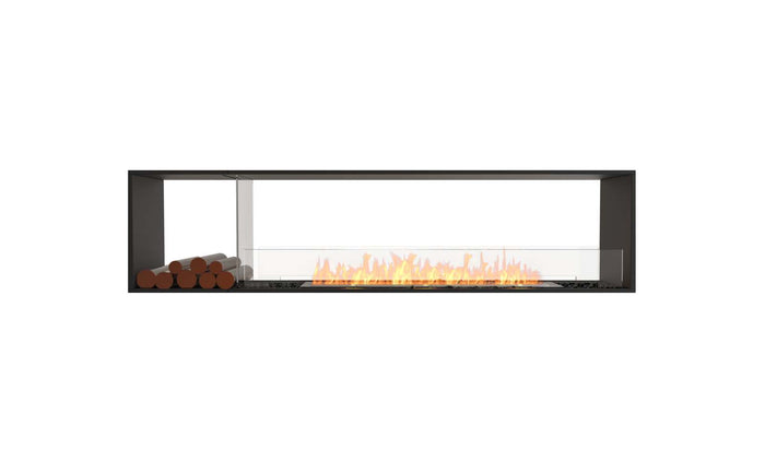 EcoSmart Flex Fireplace 86DB.BX1 Double Sided Black