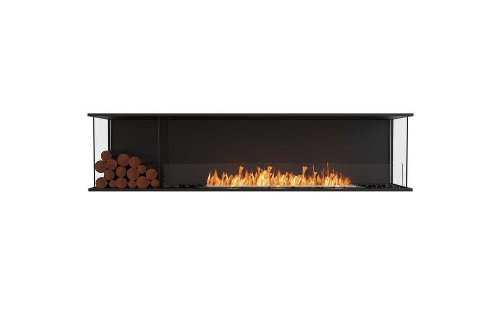 EcoSmart Flex Fireplace 86BY.BXL Bay Black