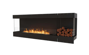 EcoSmart Flex Fireplace 86BY.BXR Bay Black