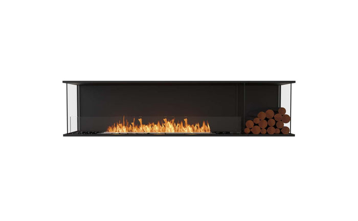 EcoSmart Flex Fireplace 86BY.BXR Bay Black