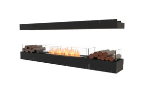 EcoSmart Flex Fireplace 86IL.BX2 Island Black