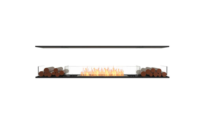 EcoSmart Flex Fireplace 86IL.BX2 Island Black