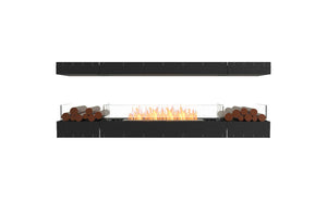 EcoSmart Flex Fireplace 86IL.BX2 Island Black