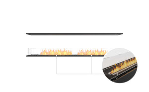 EcoSmart Flex Fireplace 86IL Island Black