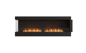 EcoSmart Flex Fireplace 86LC Left Corner Black