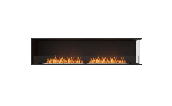 EcoSmart Flex Fireplace 86RC Right Corner Black