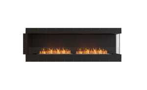 EcoSmart Flex Fireplace 86RC Right Corner Black