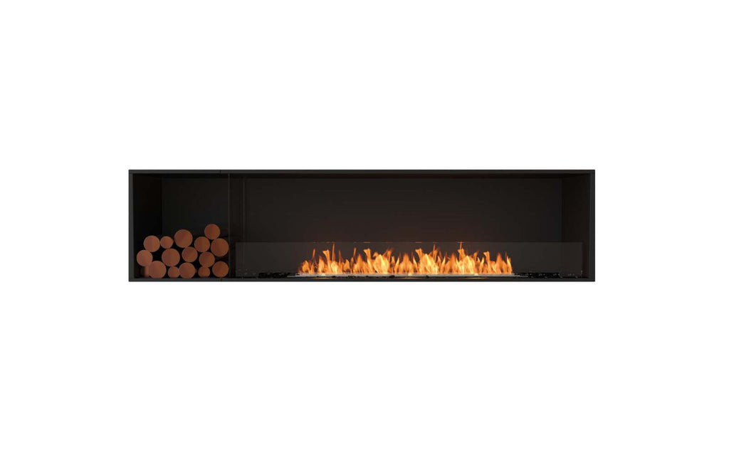 EcoSmart Flex Fireplace 86SS.BXL Single Sided Black