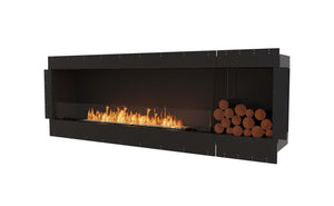 EcoSmart Flex Fireplace 86SS.BXR Single Sided Black