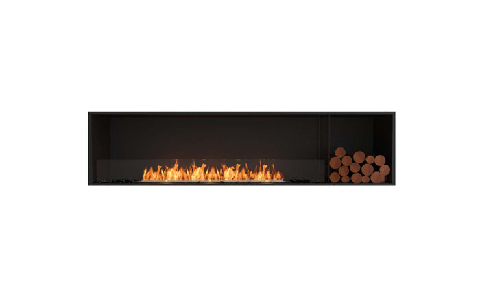 EcoSmart Flex Fireplace 86SS.BXR Single Sided Black