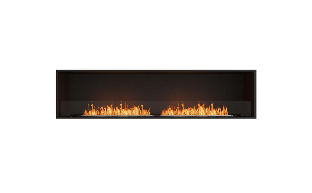 EcoSmart Flex Fireplace 86SS Single Sided Black