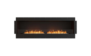 EcoSmart Flex Fireplace 86SS Single Sided Black