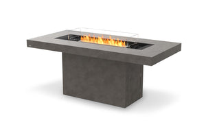 EcoSmart Fire Gin 90 (Bar) Fire Pit Table Natural