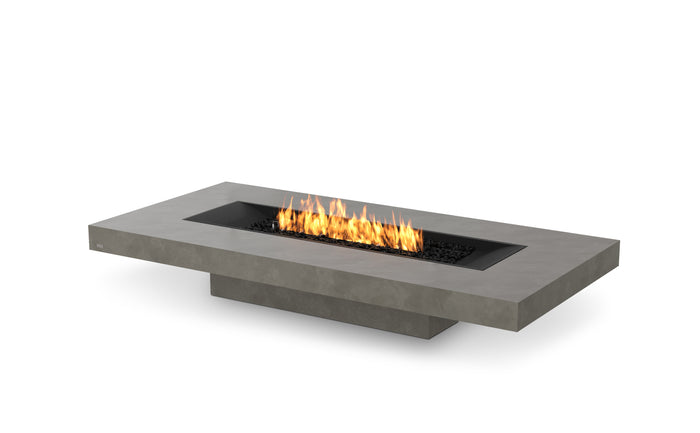 EcoSmart Fire Gin 90 (Low) Gas Fire Pit Table Natural