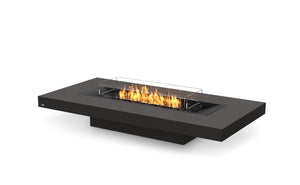 EcoSmart Fire Gin 90 (Low) Gas Fire Pit Table Graphite